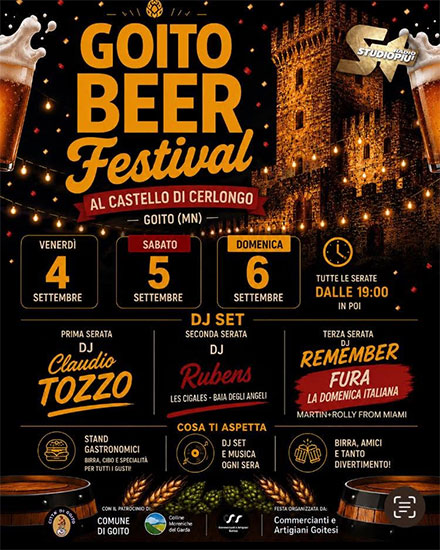 locandina Goito Beer Festival - 2ª edizione