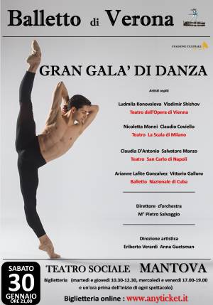 Gran Galà di Danza 2016 Mantova Teatro Sociale