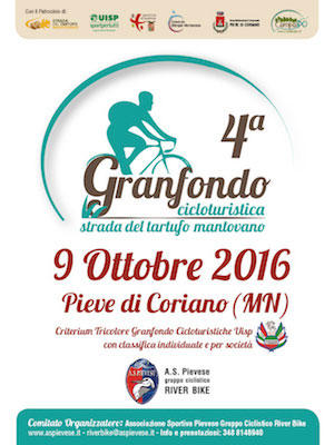 Granfondo Ciclotorismo Pieve di Coriano Mantova 2016