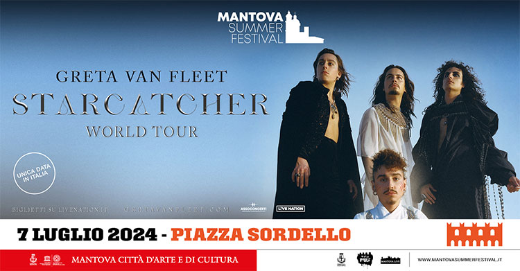 Concerto Greta Van Fleet Mantova 2024