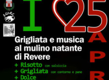 Grigliata 25 aprile 2016 Mulino Natante Revere (MN)