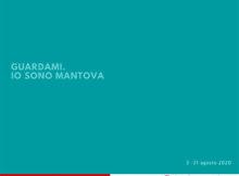 Guardami Io Sono Mantova 2020 Poster Art