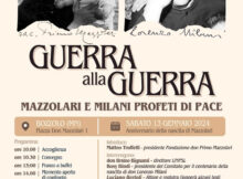 Guerra alla guerra Mazzolari e Milani profeti di pace Bozzolo (MN) 2024