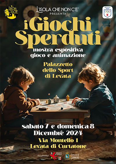 I giochi sperduti 2024 Palazzetto Levata di Curtatone (Mantova)