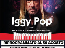 Concerto Iggy Pop Mantova 2022 con orchestra da camera Mantova