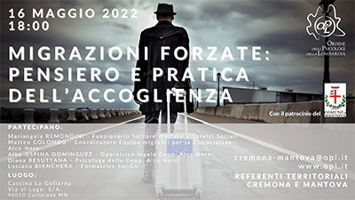 Migrazioni forzate accoglienza Curtatone Mantova 16/5/2022