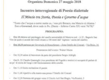 Incontro poesia dialettale Fogolèr Governolo Mantova 2018