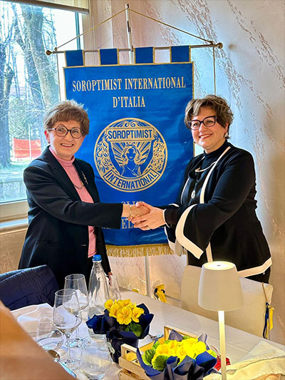 Irma Pagliari e Carla Visioli Soroptimist Club Terre Oglio