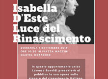 Isabella D'Este Castel Goffredo (MN) 2019