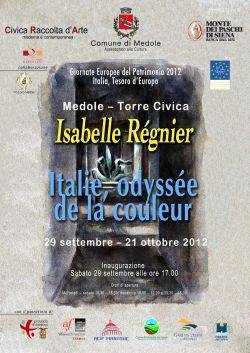 Mostra Isabelle Régnier Italie, odyssée de la couleur a Medole (Mantova)