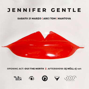 concerto Jennifer Gentle Mantova Arci Tom 2020