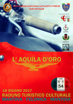 L'Aquila d'Oro Mantova 2017 raduno moto storiche