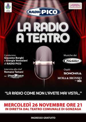 La Radio a Teatro Gonzaga (Mantova)