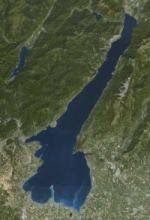 Lago di Garda (visto dal satellite)