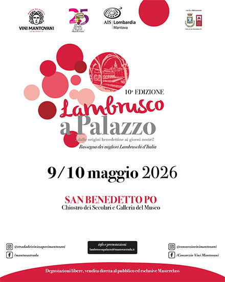 Lambrusco a palazzo 2026 San Benedetto Po (MN)