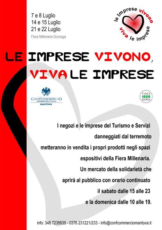 Le Imprese Vivono, Viva Le Imprese 2012 Fiera Gonzaga (Mantova)