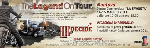 The Legend on Tour 2011 Mantova Harley Davidson