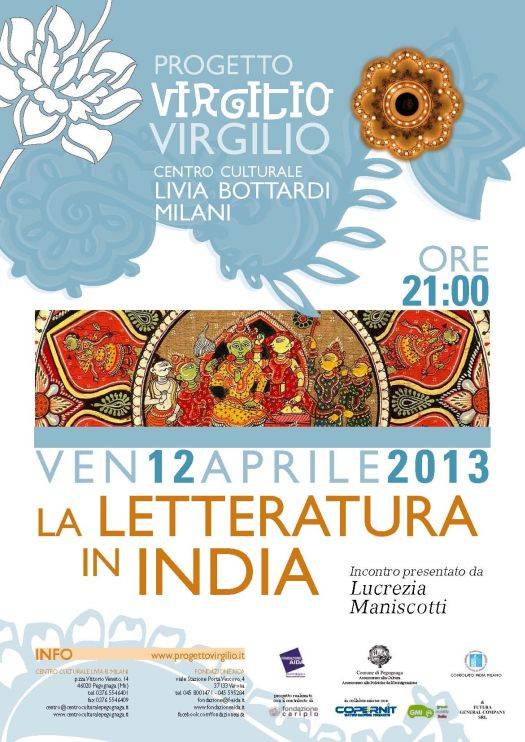 Letteratura in India a Pegognaga (Mantova)