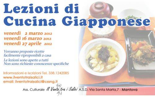 Lezioni Cucina Giapponese Mantova