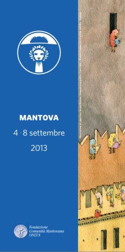 copertina libretto Festivaletteratura 2013 Mantova