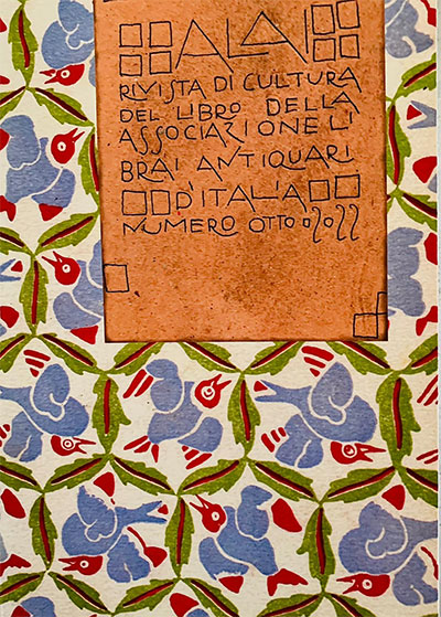 Rivista di Cultura del libro 2022 Associazione Librai Antiquari Italia