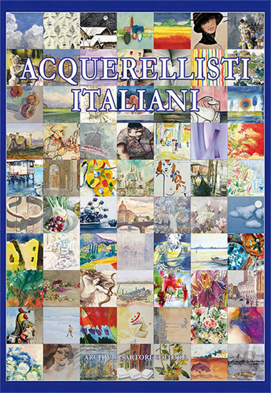 libro Acquerellisti Italiani