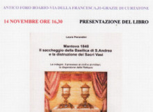 Laura Perondini Mantova 1848 - Il saccheggio della basilica di Sant'Andrea e la distruzione dei Sacri Vasi