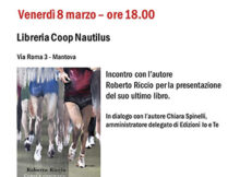 Presentazione libro Corsa e coscienza di Roberto Riccio alla Libreria Coop Nautilus di Mantova 8/3/2024