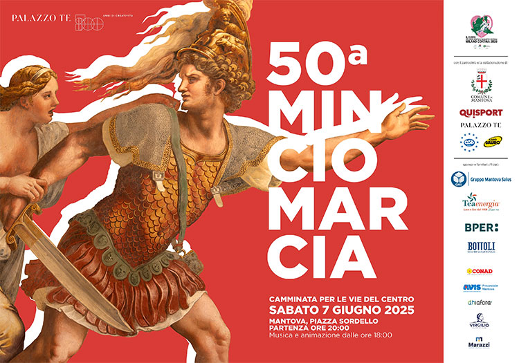 locandina 50a edizione Minciomarcia 2025 Mantova