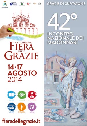 locandina 2014 Antichissima Fiera delle Grazie di Curtatone (MN)