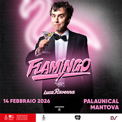 spettacolo Luca Ravenna Flamingo Mantova 2026