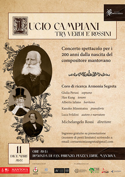 Lucio Campiani tra Verdi e Rossini Mantova 2022