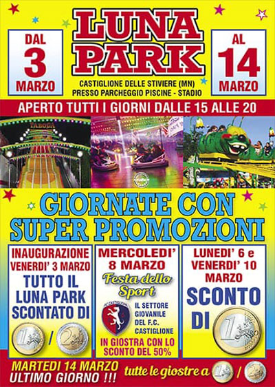 Luna park Castiglione delle Stiviere (MN) 2023