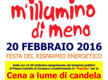 M'Illumino di Meno 2016 Ceresara (Mantova)