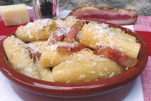 maccheroni alla gricia