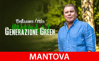 Mantova Bellissima Italia Generazione Green Rai Due puntata 7 dicembre 2025