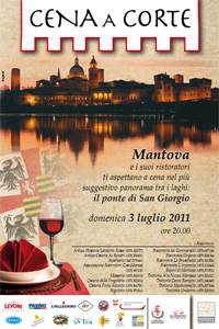 Mantova Cena a Corte 2011 - Cena sul Ponte di San Giorgio