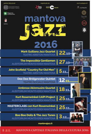 Mantova Jazz 2016 programma concerti