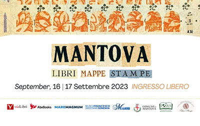 Mantova Libri Mappe Stampe 16-17 settembre 2023