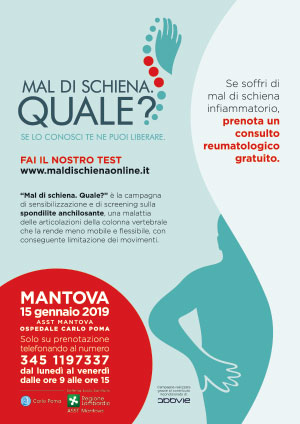 Mantova Mal di schiena Quale? 2019