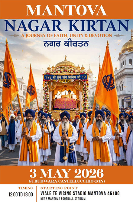 corteo Sikh Mantova 2026