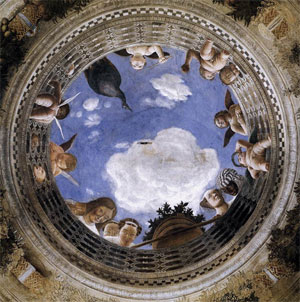 Oculo soffitto Camera degli Sposi del Mantegna