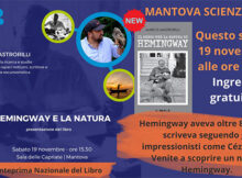 Mantova Scienza 2022 Ernest Hemingway e la natura Marco Mastrorilli