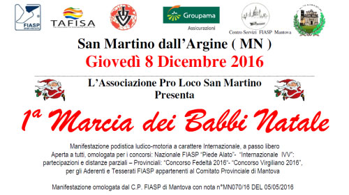 Marcia Babbi Natale 2016 San Martino Dall'Argine (Mantova)