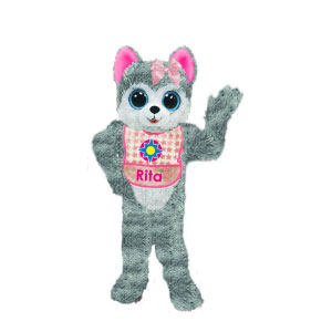 Mascotte Rita centro commerciale La Favorita Mantova