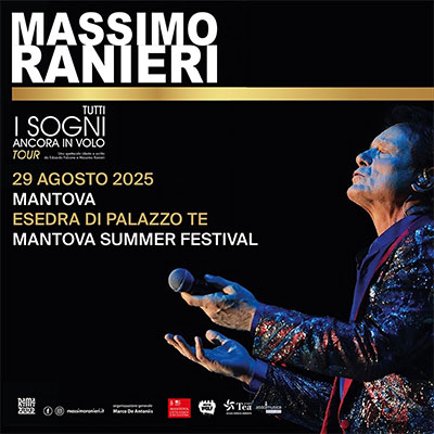 Concerto Massimo Ranieri Mantova 2025