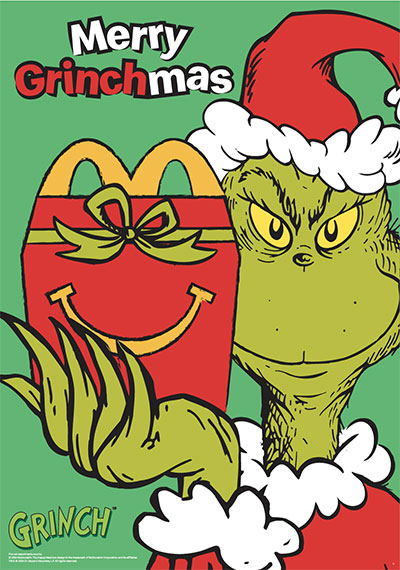 Grinch Natale 2024 McDonald's Curtatone e Asola (Mantova)