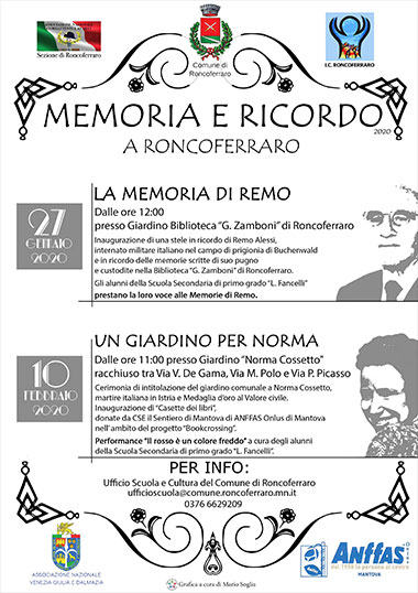 Memoria e Ricordo 2020 Roncoferraro (MN)