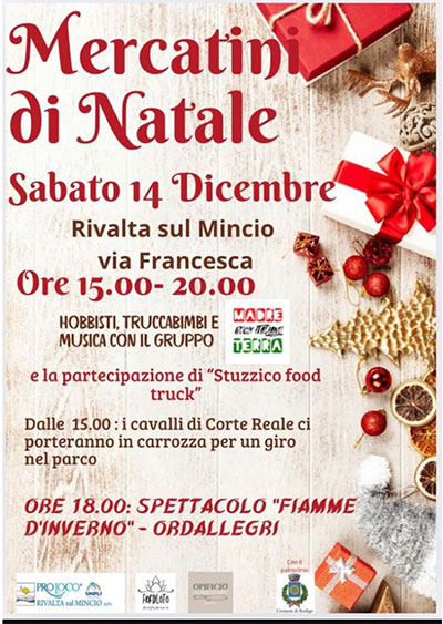 Mercatini di Natale 2024 Rivalta sul Mincio (MN)