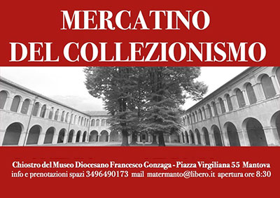 borsa scambio mercatino collezionismo Mantova 2023 Piazza Virgiliana